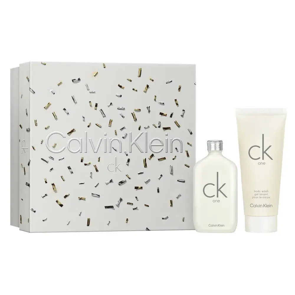 KIT CALVIN KLEIN CK ONE EDT PERFUME UNISSEX 50ML E GEL DE BANHO 100ML
