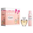 KIT LA RIVE CUTé EDT PERFUME FEMININO 100 ML E DESODORANTE 150ML