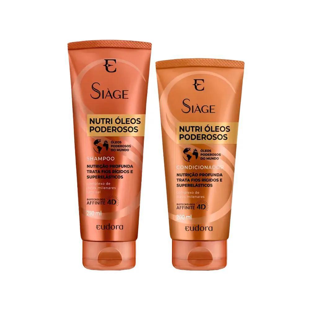 KIT EUD SIáGE NUTRI ÓLEOS PODEROSOS - SHAMPOO E CONDICIONADOR