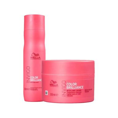 KIT WELLA PROFESSIONALS INV BRILLIANCE - SHAMPOO E MáSCARA