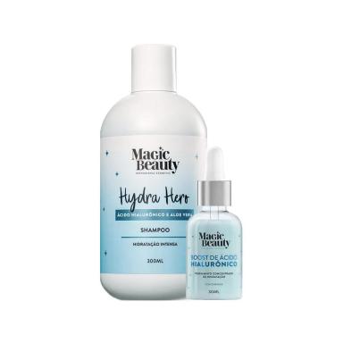 KIT MAGIC BEAUTY HYDRA HERO - SHAMPOO E BOOSTER