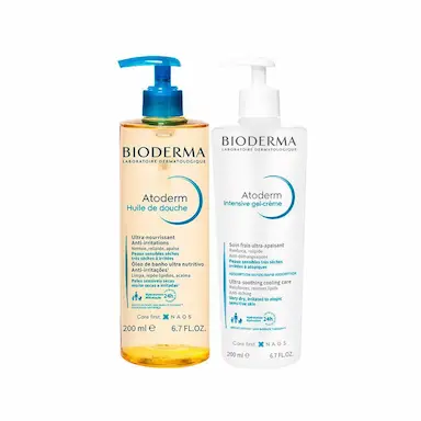 KIT CORPORAL BIODERMA ATODERM - ÓLEO DE BANHO E GEL 200ML