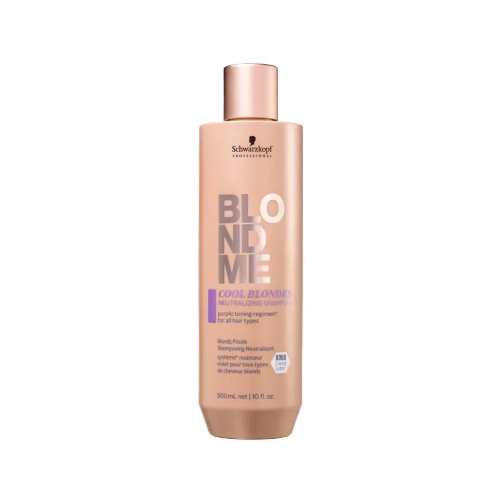 SCHWARZKOPF PROFESSIONAL BLONDME COOL BLONDES SHAMPOO NEUTRALIZANTE 300ML