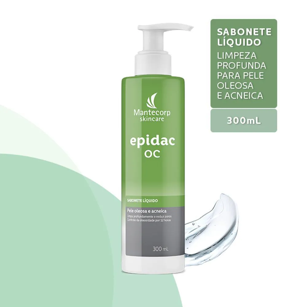 MANTECORP EPIDAC OC SABONETE FACIAL LíQUIDO 300ML