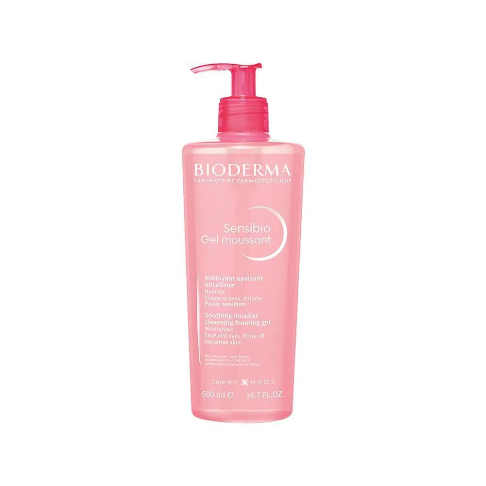 BIODERMA SENSIBIO MOUSSANTGEL DE LIMPEZA MICELAR FACIAL  500ML