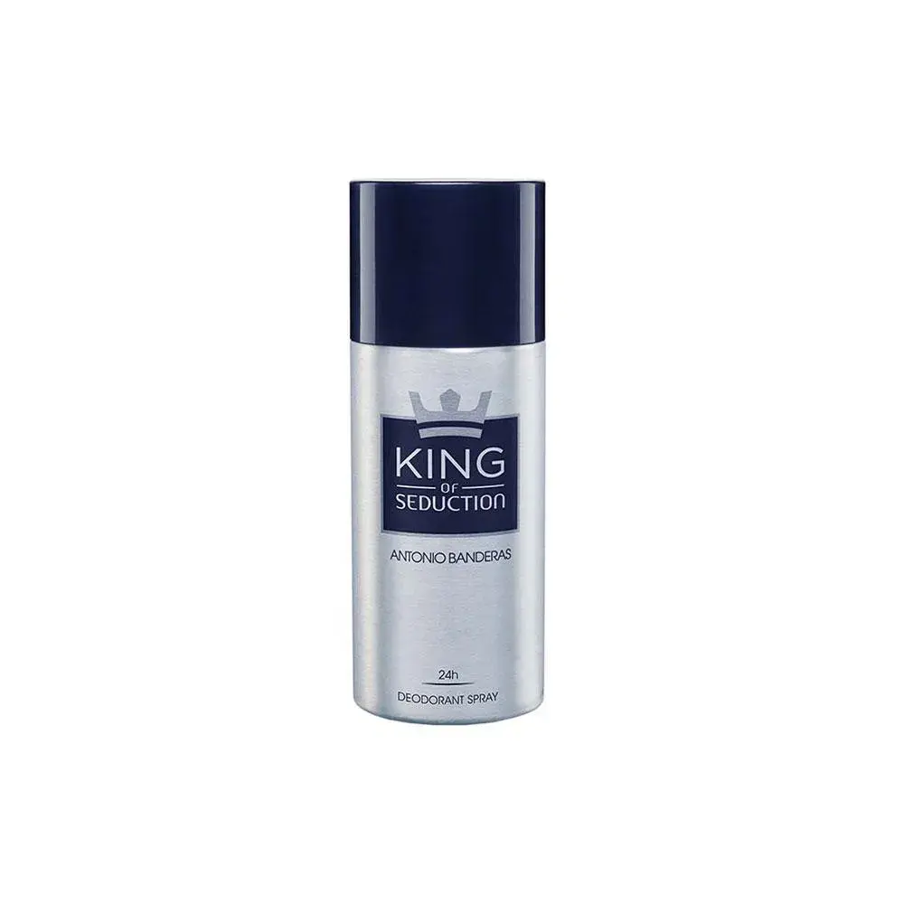 BANDERAS KING OF SEDUCTION DESODORANTE SPRAY MASCULINO 150ML