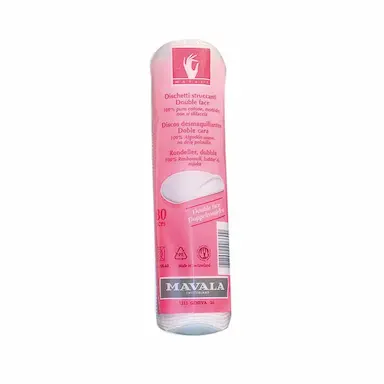 MAVALA COTTON PADS DISCOS DE ALGODãO COM 80 UNIDADES