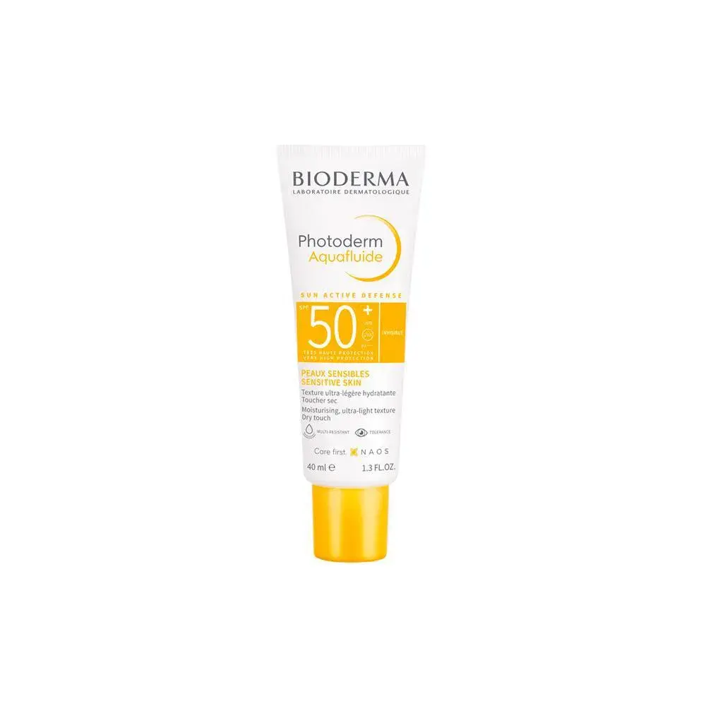 BIODERMA PHOTODERM AQUAFLUIDE PROTETOR SOLAR FACIAL NATURAL FPS50+ 40ML