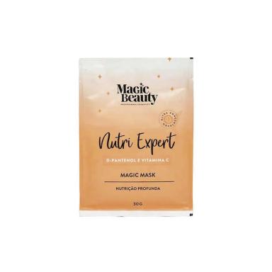 MAGIC BEAUTY D-PANTENOL E VITAMINA C MáSCARA DE NUTRIçãO 30G