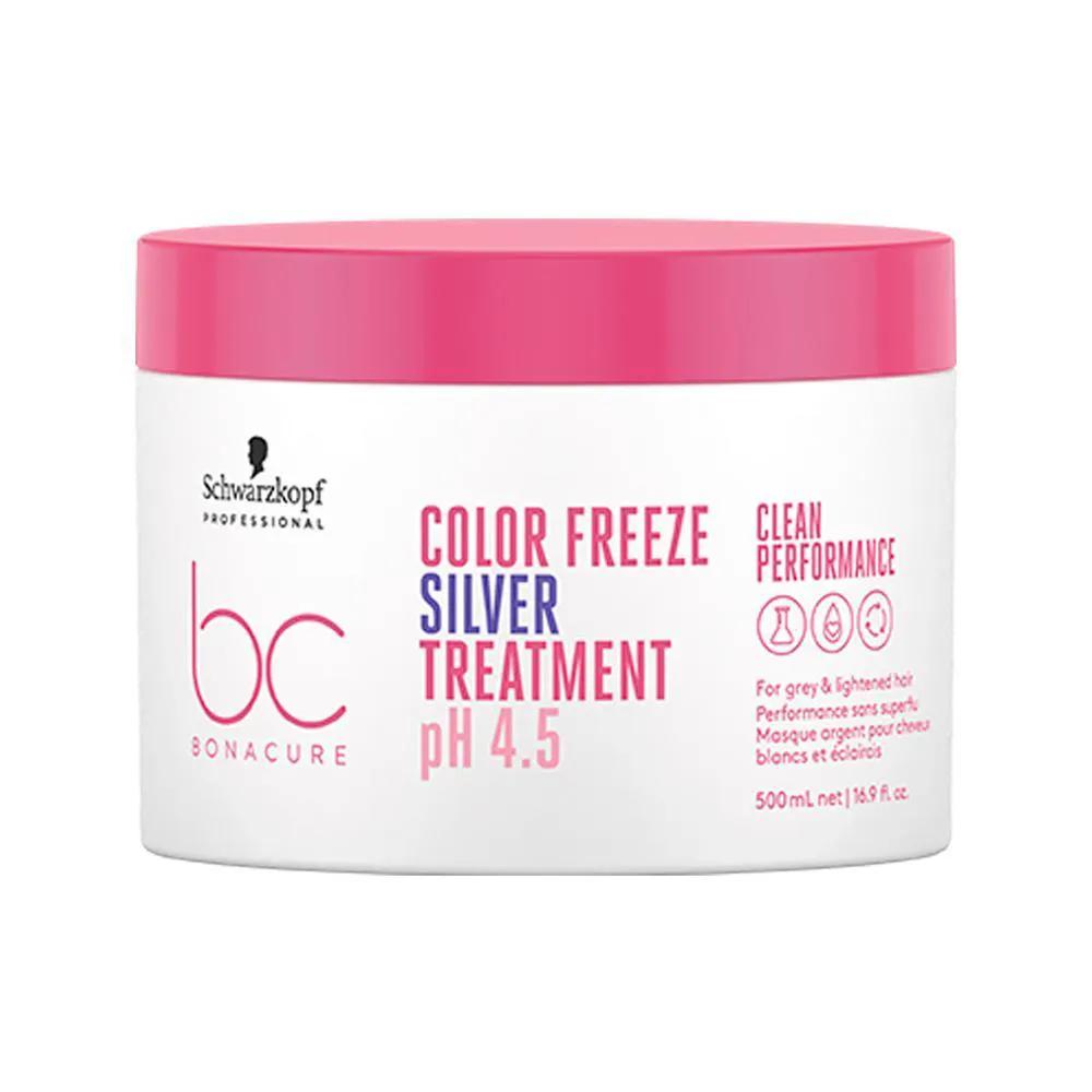 SCHWARZKOPF PROFESSIONAL BC BONACURE COLOR FREEZE SILVER MáSCARA MATIZADORA 500ML