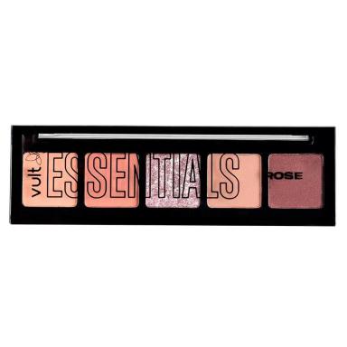 VULT ESSENTIALS ROSE 5 SHADES PALETA DE SOMBRA EM Pó 3G