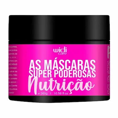 AS MÁSCARAS SUPER PODEROSAS NUTRIÇÃO 300G - WIDI CARE