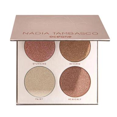 PALETA DE ILUMINADORES GLOW TO GO 4 CORES NADIA TAMBASCO ' - xpto