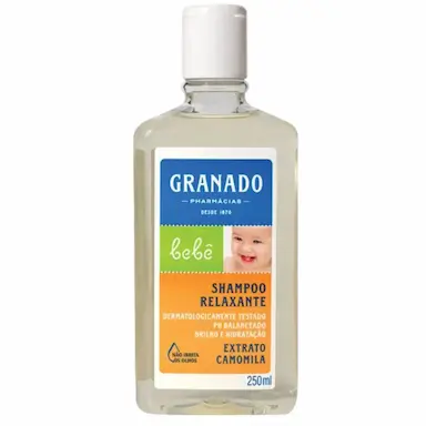 SHAMPOO RELAXANTE EXTRATO CAMOMILA BEBê 250 ML - GRANADO
