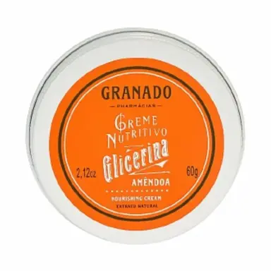 CREME NUTRITIVO GLICERINA AMêNDOA 60G - GRANADO &amp;amp;#039