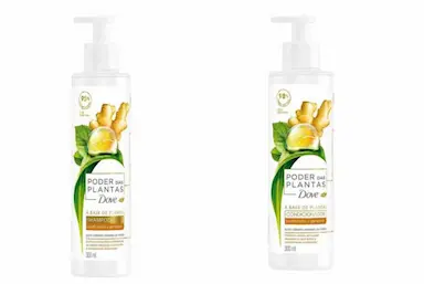 KIT DOVE PODER DAS PLANTAS PURIFIÇÃO SHAMPOO + CONDICIONADOR - GENGIBRE