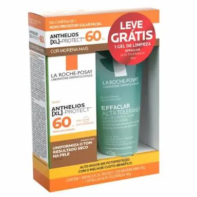 LA ROCHE POSAY ANTHELIOS – PROTETOR SOLAR MORENA MAIS+ GEL DE LIMPEZA – KIT