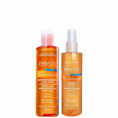 KIT PAYOT SABONETE LíQUIDO DETOX VITAMINA C 220ML REVITALIZANTE TôNICO FACIAL 220ML