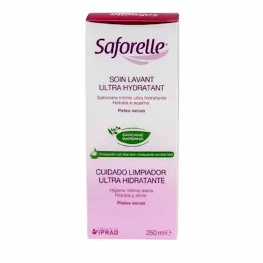SABONETE LÍQUIDO ÍNTIMO SAFORELLE ULTRA HIDRATANTE COM 250ML