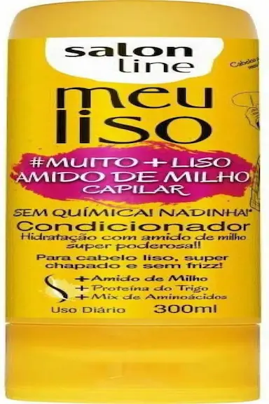CONDICIONADOR SALON LINE MEU LISO MUITO+ LISO COM 300ML