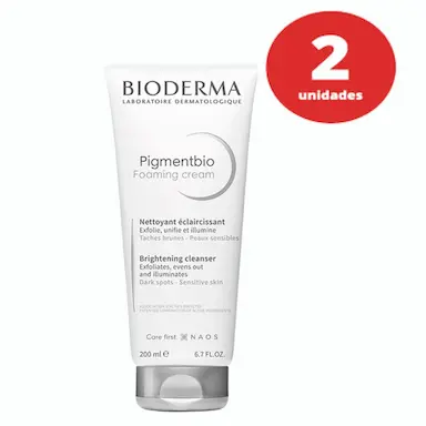 KIT C/2 BIODERMA PIGMENTBIO FOAMING CREAM 200ML