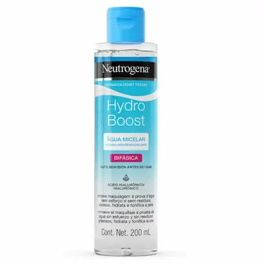 ÁGUA MICELAR BIFÁSICA NEUTROGENA HYDRO BOOST COM 200ML
