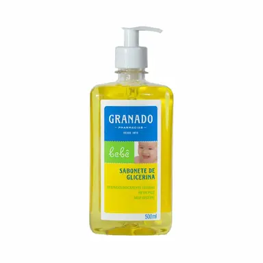 SABONETE LíQUIDO DE GLICERINA BEBê GRANADO - 500ML