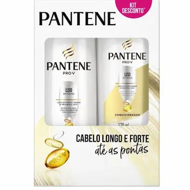 KIT PANTENE LISO EXTREMO SHAMP 175ML + COND 175ML