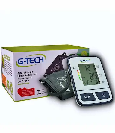 MONITOR DE PRESSãO DIGITAL DE BRAçO AUTOMáTICO G-TECH BSP11 COM 1 UNIDADE