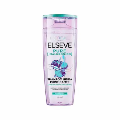 SHAMPOO ELSEVE PURE HIALURôNICO 200ML