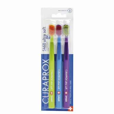 ESCOVA DE DENTE CURAPROX ULTRA SOFT 5460 3 UNIDADES