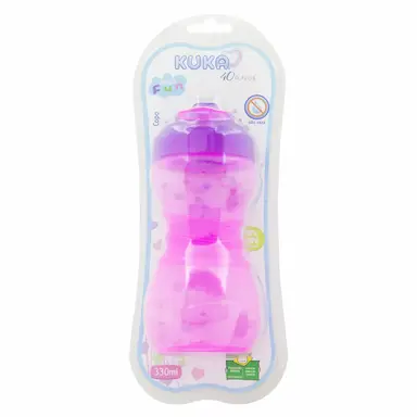COPO DE TREINAMENTO ANTIVAZAMENTO KUKA LINHA FUN ROSA 330ML - 1 UNIDADE