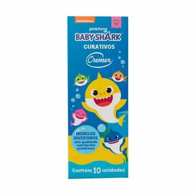 CURATIVO CREMER BABY SHARK 10 UNIDADES
