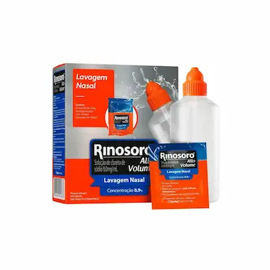 RINOSORO ALTO VOLUME COM 30 SACHêS + FRASCO APLICADOR DE 240ML