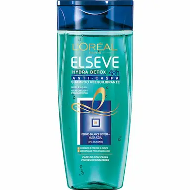 SHAMPOO ELSEVE HYDRA DETOX 48H ANTI-CASPA 400ML