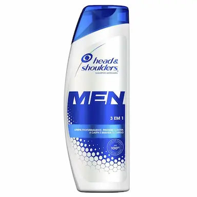 SHAMPOO DE CUIDADOS COM A RAIZ HEAD &amp;amp;AMP; SHOULDERS MEN 3 EM 1 200ML