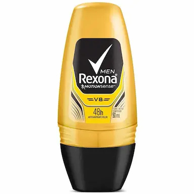 DESODORANTE ANTITRANSPIRANTE ROLL-ON REXONA V8 MASCULINO 50ML