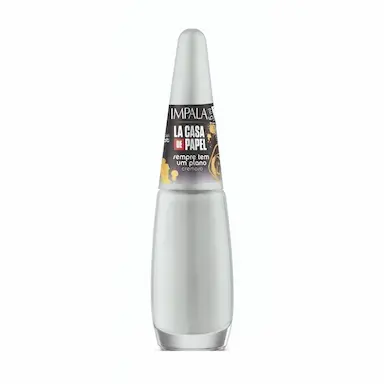 ESMALTE CREMOSO IMPALA LA CASA DE PAPEL SEMPRE TEM UM PLANO 7,5ML