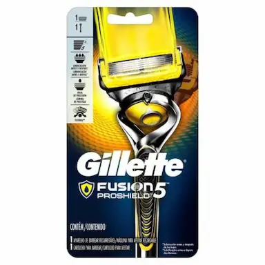 APARELHO DE BARBEAR GILLETTE FUSION PROSHIELD 1 UNIDADE