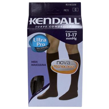 MEIA MASCULINA KENDALL 3/4 PANTURRILHA SUAVE COMP TAM G – PRETO