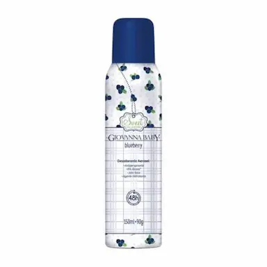 DESODORANTE AEROSSOL GIOVANNA BABY BLUEBERRY 150ML