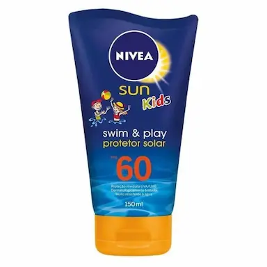 BRONZ NIVEA SUN KIDS FPS60 SWIL PLAY 150ML