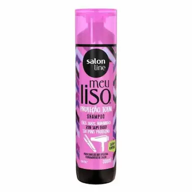 SHAMPOO PROTEÇÃO TOTAL MEU LISO SALON LINE 300ML
