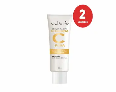 KIT C/2 SÉRUM FACIAL VULT VITAMINA C PURA ANTI-IDADE - 30G