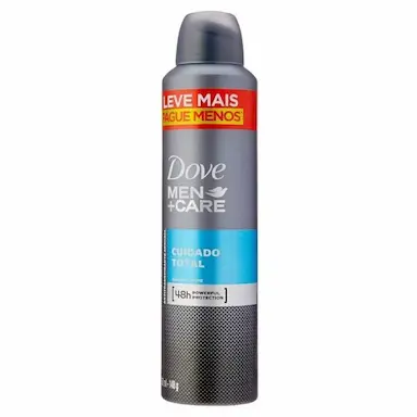 DESODORANTE TOTAL DOVE MEN CARE ANTITRANSPIRANTE AEROSOL CUIDADO 250ML