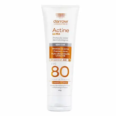 PROTETOR SOLAR DARROW ACTINE SOLAR FPS 80 - 40G