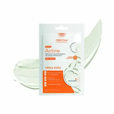 MáSCARA FACIAL ESFOLIANTE ACTINE DARROW 2X5G