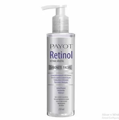 SABONETE FACIAL RETINOL PAYOT 210ML