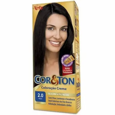 COLORAçãO COR&amp;amp;AMP;TON PRETO 2.0 180G NIELY