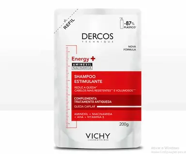 VICHY DERCOS ENERGY+ REFIL SHAMPOO ESTIMULANTE 200G